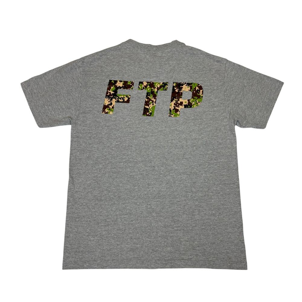 FTP Digital Camo Logo T Shirt Men's Medium Streetwear Skate